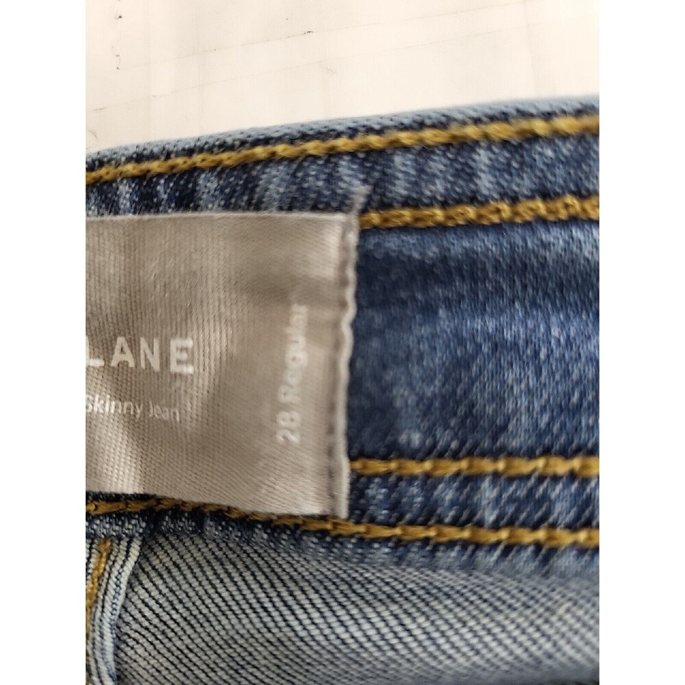 Everlane Womens Jeans Blue 28 Regular Denim Stretch Skinny Casual Ladies Pants - Picture 3 of 16